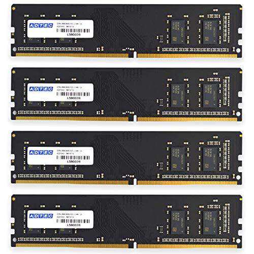 アドテック ADTEC DDR4-3200 UDIMM 32GBx4枚 / ADS3200D-32G4(ADS3200D-32G4)