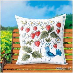 オリムパス製絲(Olympus Thread) オリムパス オノエ・メグミ 刺しゅうキットシリーズ 花咲く庭の小さな物語 ワイルドストロベリーと鳥 6063 (1602326)