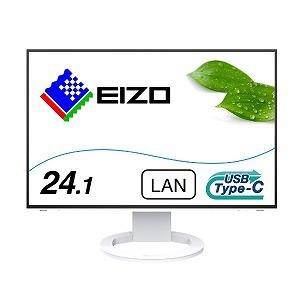 EIZO FlexScan 24.1型/1920×1200/フレームレスモニター/アンチグレアIPS/疲れ目軽減/ホワイト EV2495-WT