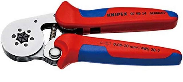 クニペックス KNIPEX 9755-14SB 圧着ペンチ 9755-14SB