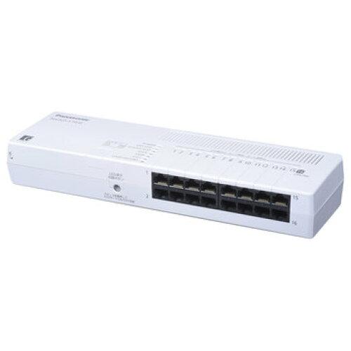 PANASONIC パナソニック スイッチングハブ マットホワイト Switch-S16iG(PN24160G9)