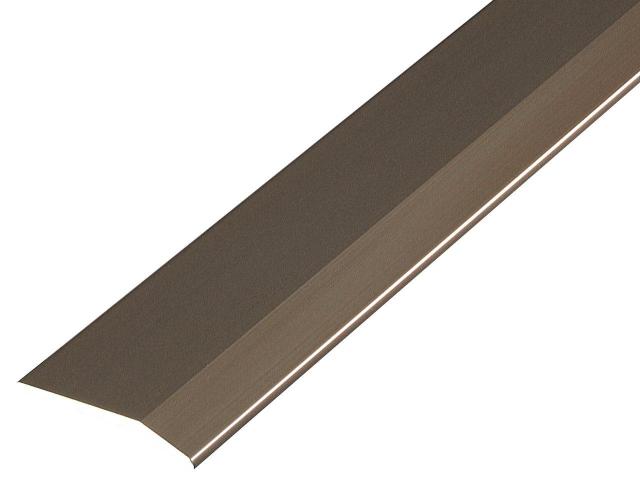 アシスト(Assist) ASSIST 床金物20-112AGBヘの字押え 穴なし アルミブロンズ 1/2定尺2.00Mの通販は