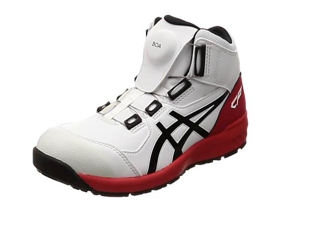 ASICS アシックス アシックス ウィンジョブCP304 BOA ホワイト×ブラック 26.5cmの通販は 13,370円