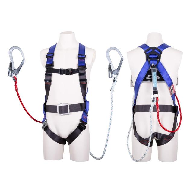 藤井電工 ツヨロン コアハーネス ツインロープ式 パープル Mサイズ 24,829円