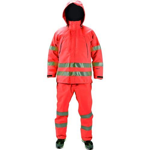 TRUSCO トラスコ中山 TRUSCO ゴアテックス高視認制電レインパンツ オレンジ M