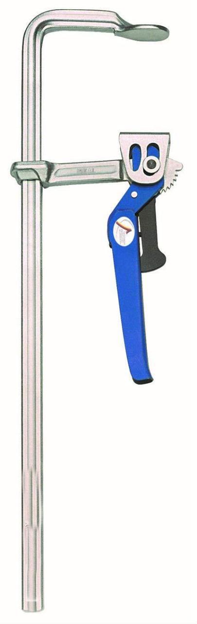 ボンダス・ジャパン ボンダス ラチェット式L型レバークランプ 最大口開200mm×フトコロ100mmの通販は