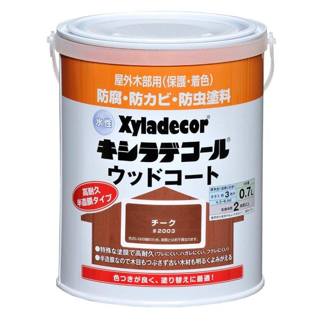 カンペハピオ KANSAI 水性XDウッドコートS チーク 0.7Lの通販は 5,799円