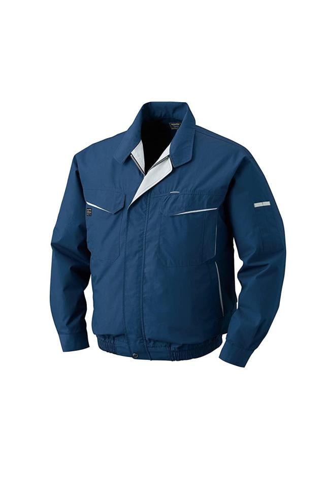 KUCHOFUKU 空調服 空調服 綿・ポリ混紡ワークウェアのみ ネイビー 5L