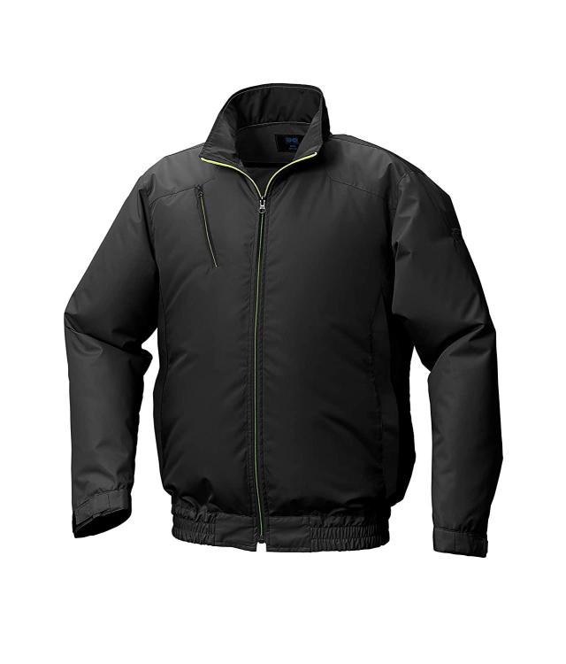 KUCHOFUKU 空調服 ポリエステル製カジュアル空調服ウェアのみブラック3L  KU92010C09S5 1着の通販は