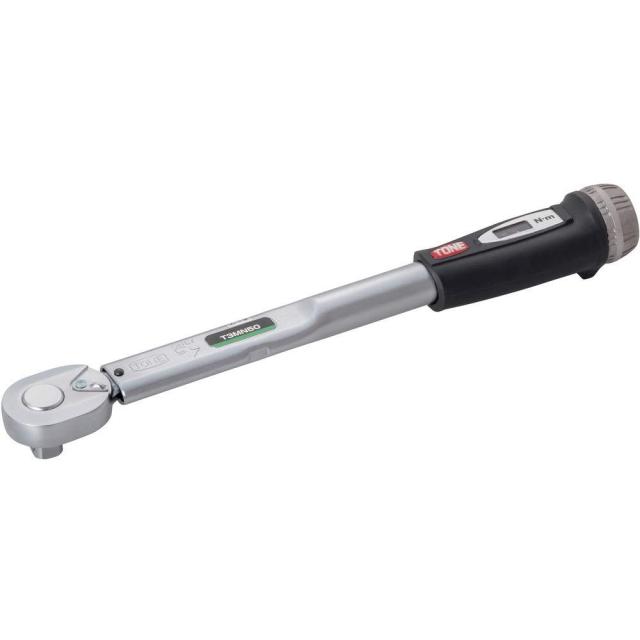 TONE プレセット形トルクレンチ(ダイレクトセットタイプ)差込9.50mm L387mm T3MN100-QL 1個