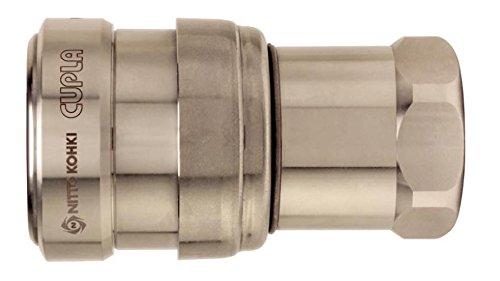 日東工器 日東 ゼロスピルカプラ ステンレス製 ニトリルゴムNBR(SG)相手側取付サイズR1/2の通販は