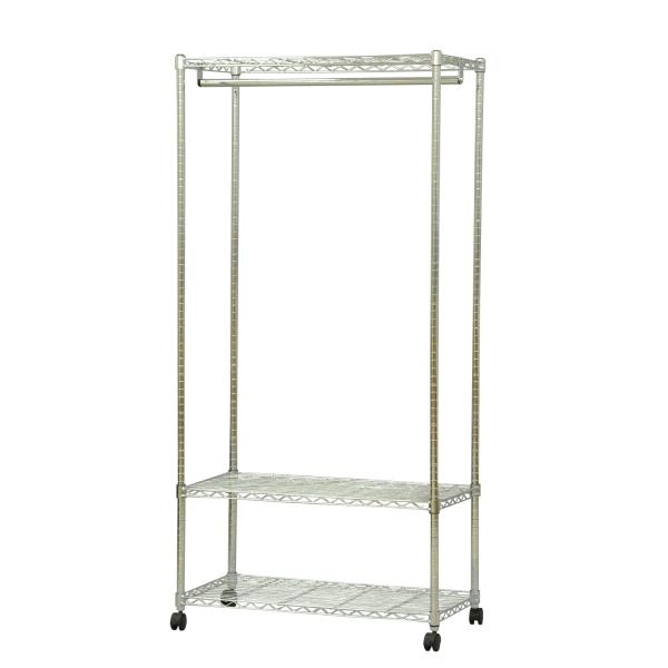 エイ・アイ・エス AIS 25φスチールワードローブ メッキ YHR-904518 メッキ