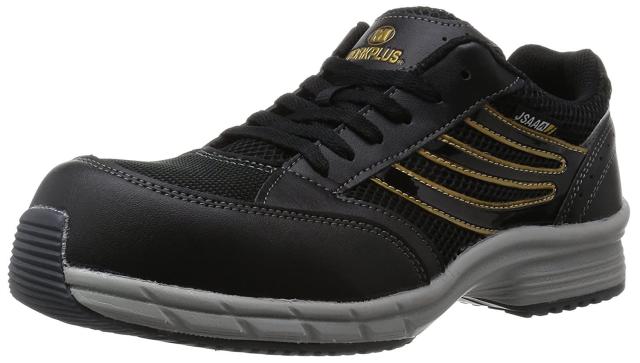 ミドリ安全 耐滑・先芯入りスニーカー SLS-701静電ブラック 28cmの通販は 9,088円