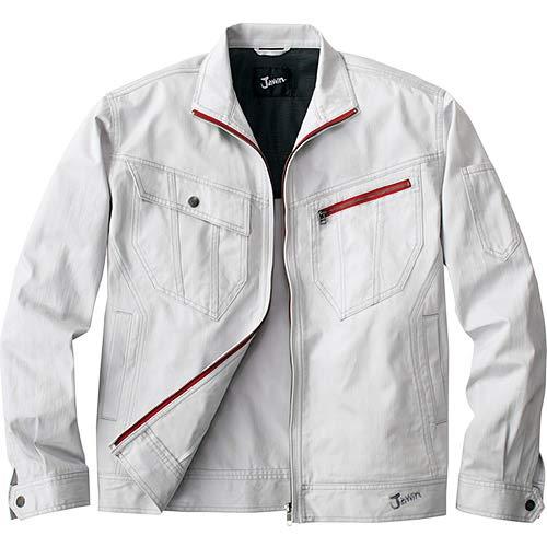 自重堂 Jawin ジャンパー ELサイズ シルバー