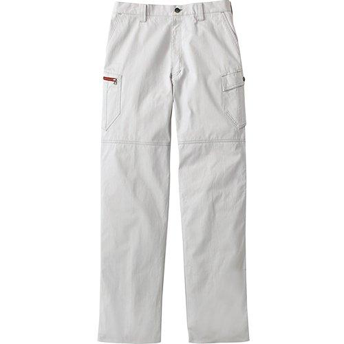 自重堂 Jawin ノータックカーゴパンツ ウエスト112 シルバー