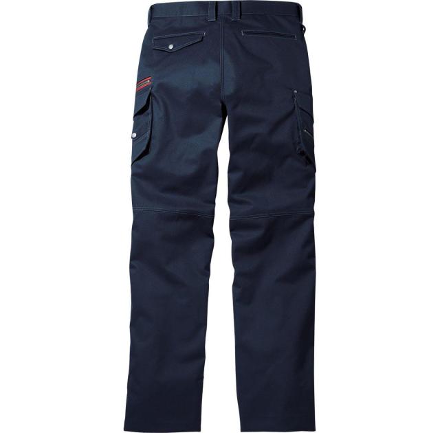 自重堂 Jawin ノータックカーゴパンツ ウエスト106 ネービーの通販は