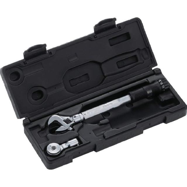 TOPKOGYO トップ工業 モンキ形/ラチェット形グリップ付トルクレンチセット TS-25NTG 1セット