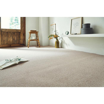 イケヒコ カーペット ラグ 日本 抗菌 消臭 清潔 オーダー 撥水 抗アレル物質 ダニ対策 無地 ナチュラル 江戸間 3畳 約176×261cm