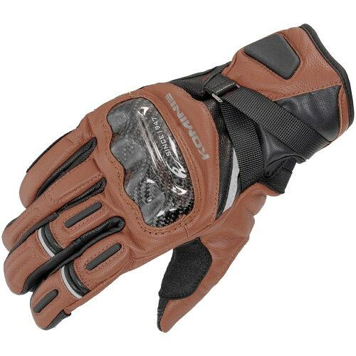 コミネ(Komine) GK-844 Protect Windproof Leather Gloves HG 品番:06-844 カラー:Brown サイズ:XL 7,553円
