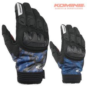 コミネ(Komine) GK-834 Protect W-Gloves 品番:06-834 カラー:Navy Marble サイズ:L