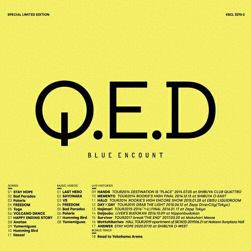 キューンミュージック Q.E.D.(完全生産限定盤) BLUE ENCOUNT 4,653円