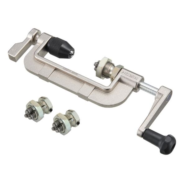 ホーザン(HOZAN) スポークネジ切り器セット 適応スポーク:#13/#14/#15(プレーン) ネジサイズ:BC2.3/BC2.0/BC1.8(56山) C-702-22【沖縄・離島への配送不可】