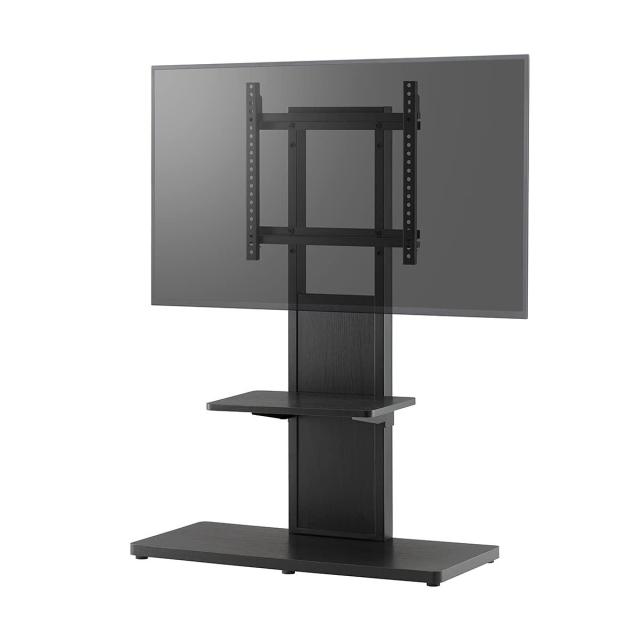 朝日木材加工(Asahiwood) 朝日木材加工 壁寄せ テレビ台 WA style 40〜55型 幅80cm ブラック 棚付き AS-WA800の通販は