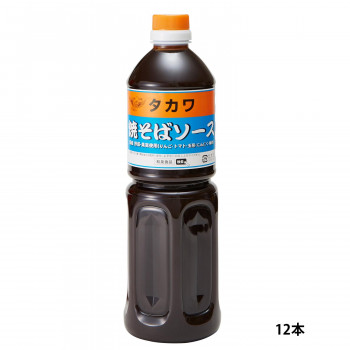 和泉食品 タカワ焼きそばソース(中濃) 1000ml(12本) (1654248)