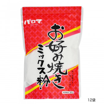 和泉食品 パロマお好み焼きミックス粉(山芋入り) 500g(12袋) (1654278)
