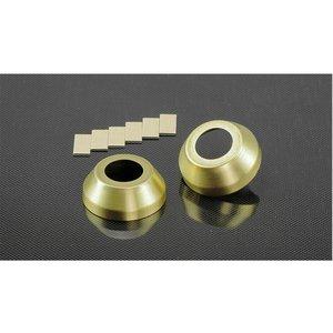 KIJIMA キジマ キジマ(Kijima) スイングアームエンドキャップ 2個入り レブル250/500(’17-) ブラス製(真鍮) みがき無し 211-1202