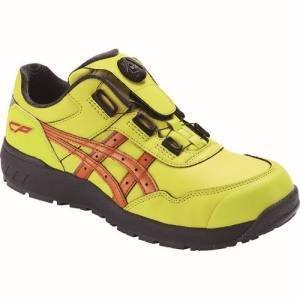 ASICS アシックス [アシックス] ワーキング 安全靴/作業靴 ウィンジョブ CP306 Boa JSAA A種先芯 耐滑ソール fuzeGEL搭載 ブライトイエロー/ハバネロ 26.5 cm