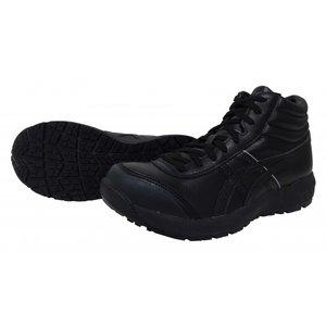 ASICS アシックス [アシックス] ワーキング 安全靴/作業靴 ウィンジョブ CP701 JSAA A種先芯 耐滑ソール 天然皮革 fuzeGEL搭載 ブラック/ブラック 25.0