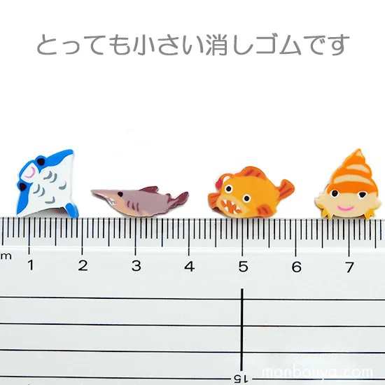 ヤドカリ グッズ 水族館 お土産 プチボトルパラダイス ミニ消しゴム かわいい 文房具 やどかり  10個【メール便発送可】まんぼう屋ドットコムの通販はau PAY マーケット - まんぼう屋ドットコム | au PAY マーケット－通販サイト