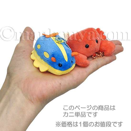 カニ ぬいぐるみ 海の生き物 水族館グッズ アミューズ AMUFUN ぷちまる