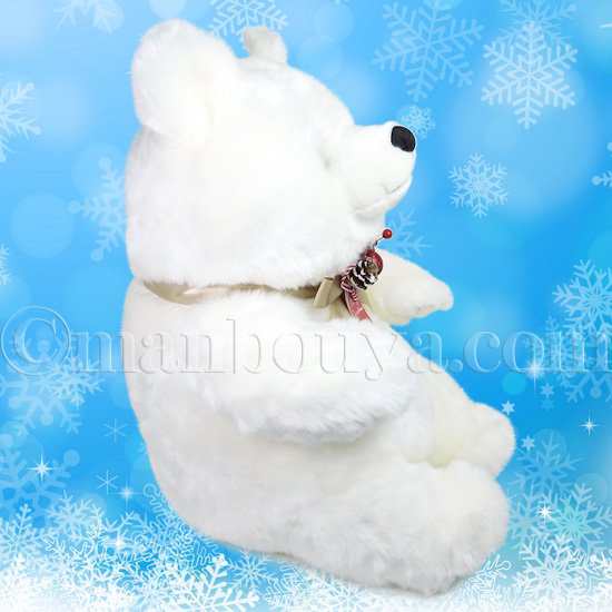 シロクマ ぬいぐるみ くま クリスマスプレゼント キュート販売