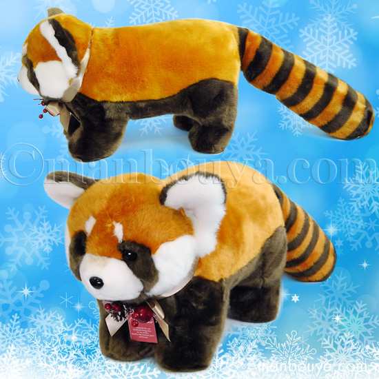 クリスマスプレゼント レッサーパンダ ぬいぐるみ CUTE キュート販売 大きい LLサイズ 85cm xmas スペシャル まんぼう屋ドットコムの通販は