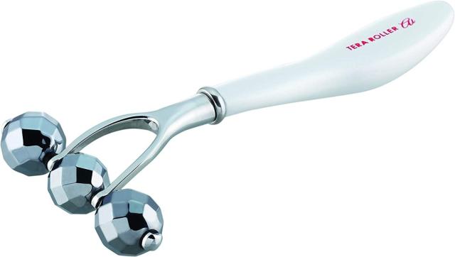 テラローラー アイII パールホワイト美顔器 美波動 美容 ローラー