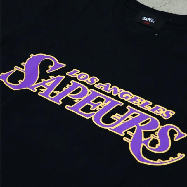 絶対一番安い Xxl Sapeur No 24 Rest With The Angeles U S A S S Tshirt サプール Tシャツ レイカーズカラー ビッグ サイズ クーポン発行 Gdpcambodia Org
