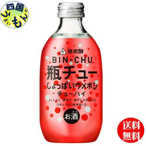 【２ケース】合同瓶チュー しょっぱいウメボシ300ml×24本 ２ケース48本