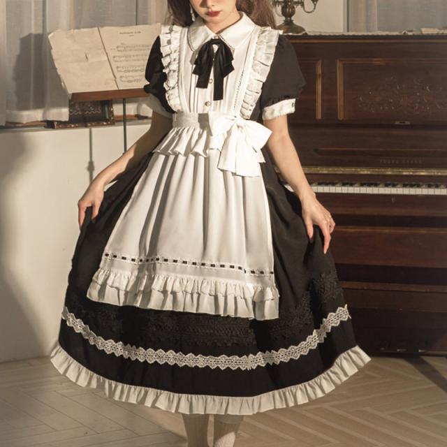 ゴスロリ・ロリータ小物3点セット ロリータ ワンピース メイド服 ロリータ風 SSUPTEMBER2] LOLITA メイド