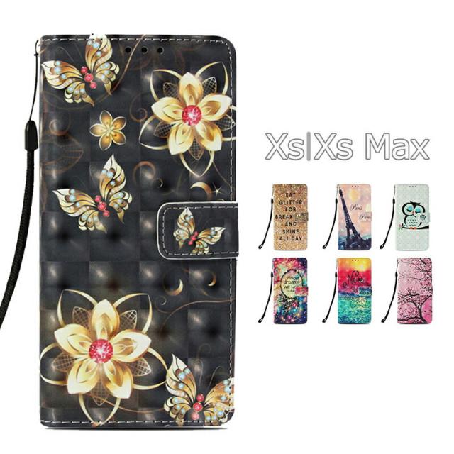 Iphoneカバー アイフォンケース 花柄 スマホケース 耐衝撃 蝶 可愛い フウリン Iphone Xs ケース 蝶 カード収納 人気 おしゃれ 耐衝撃 横の通販はau Pay マーケット Funclover Au Pay マーケット店