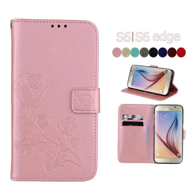 スマホケース Galaxy S6 手帳型スマホケース 花柄 横開き Galaxy S6 Edgeケース かわいい ギャラクシーs6 エッジケース合皮レザー ギャラの通販はau Pay マーケット Funclover Au Pay マーケット店