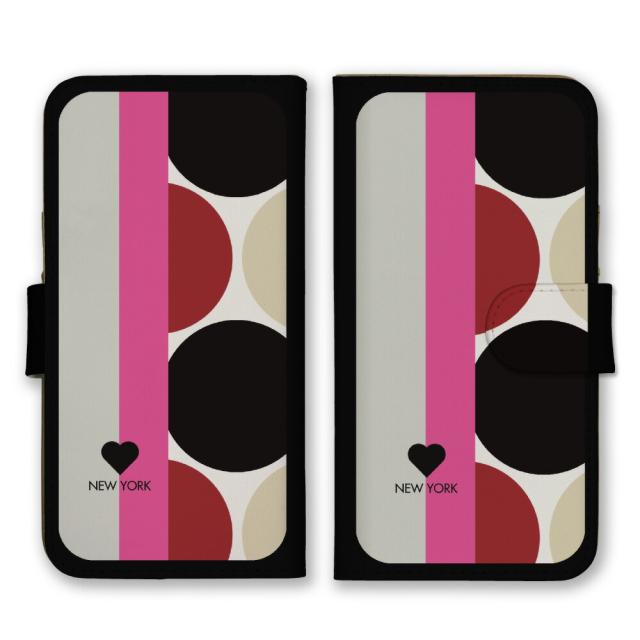 スマホケース 手帳型 スマホカバー 手帳タイプ スマートフォン ケース カバー パターン デザイン ピンク ブラック かわいい かっこいい の通販はau Pay マーケット スマホケース専門店funclover Au Pay マーケット店