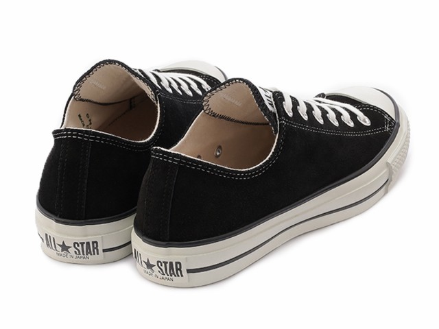 コンバース CONVERSE スニーカー オールスター メンズ レディース ローカット スエード オールスター J OX ブラック 黒 SUEDE ALL STAR J