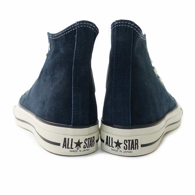 コンバース CONVERSE スニーカー メンズ レディース ハイカット スエード オールスター J HI ネイビー SUEDE ALL STAR J HI