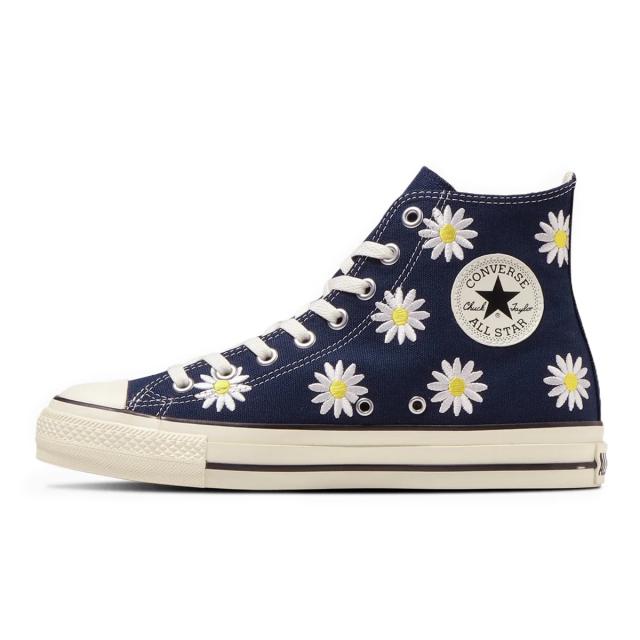 コンバース CONVERSE スニーカー メンズ レディース ハイカット オールスター (R) デイジーフラワー HI ダークブルー ALL STAR (R) DAISYFLOWER HI