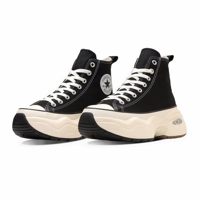 コンバース CONVERSE スニーカー メンズ レディース ハイカット 厚底 オールスター (R) サージトレーナー HI ブラック ALL STAR (R) SURG