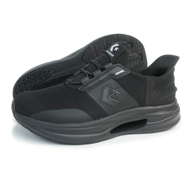 コンバース CONVERSE スニーカー ランニング  スリッポン ハンズフリー メンズ レディース ケイブスター CAVESTAR SS ブラックモノクローム スリットスライドの通販は 7,656円