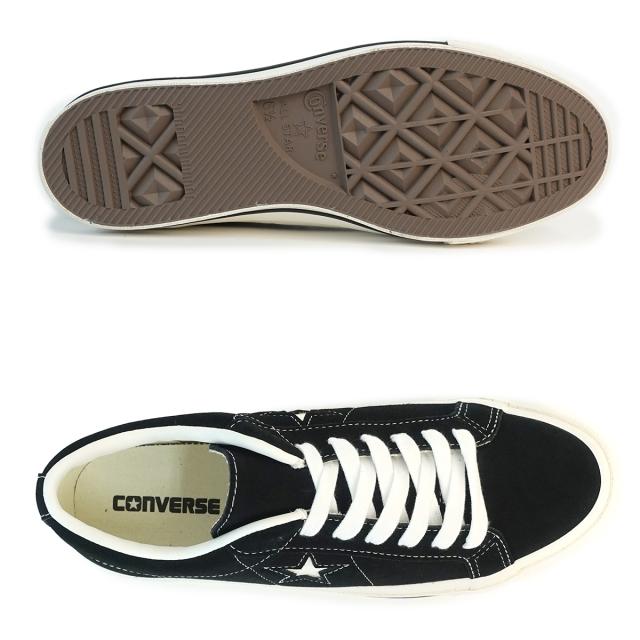 コンバース CONVERSE スニーカー メンズ レディース ローカット ワンスター スエード ブラック 黒 定番モデル ONE STAR SUEDE