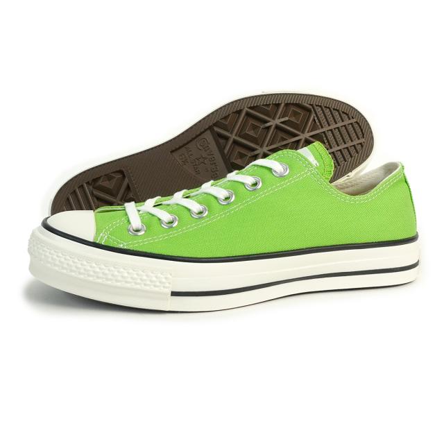 コンバース CONVERSE スニーカー メンズ レディース ローカット キャンバス オールスター J OX マスカットグリーン CANVAS ALL STAR J OX 日本製